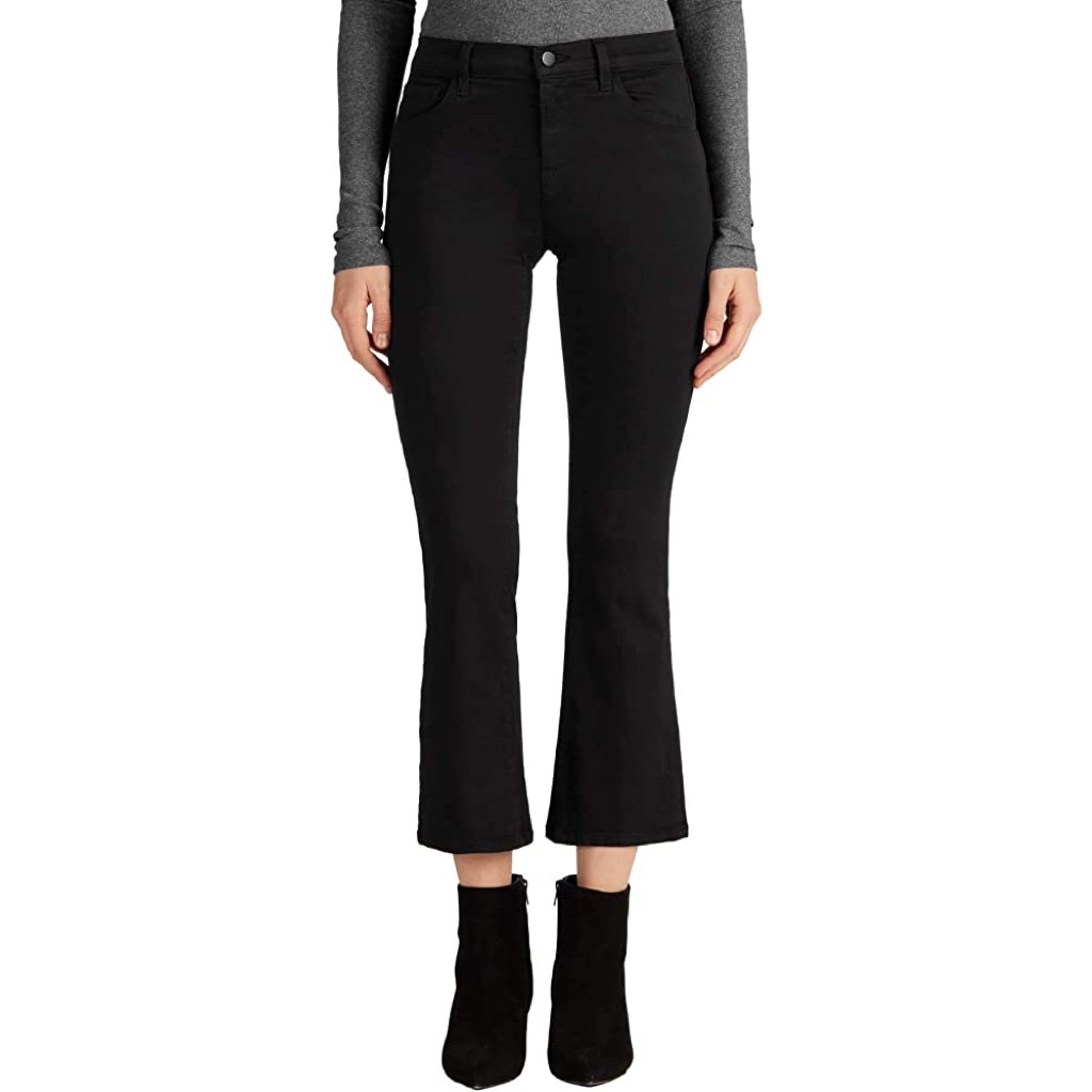Nwt J Brand Selena Bootcut Corduroy Skinny Crop Jeans